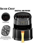 Silver Crest 1080 10L Extra Large Capacity Digital Air Fryer (4000W)