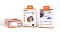 Hie-Q G35-Turbo 33W Dual-Port GaN Fast Charger Set (Coffee)
