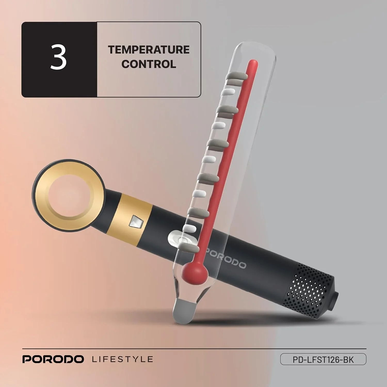 Porodo Multi-Styling Hair Dryer Set