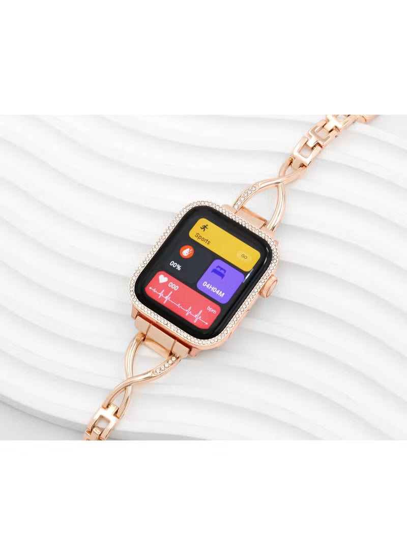 HQ 9 Mini 2 Smart Watch for Women - Elegant Bracelet Design