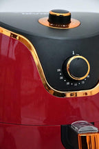 IRVINGS Non-Stick Air Fryer (7L,2000W, Red/Black/White)