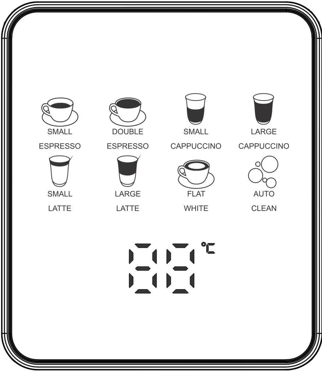 Aeomjk CM5383 Multi-Function Automatic Espresso & Coffee Machine