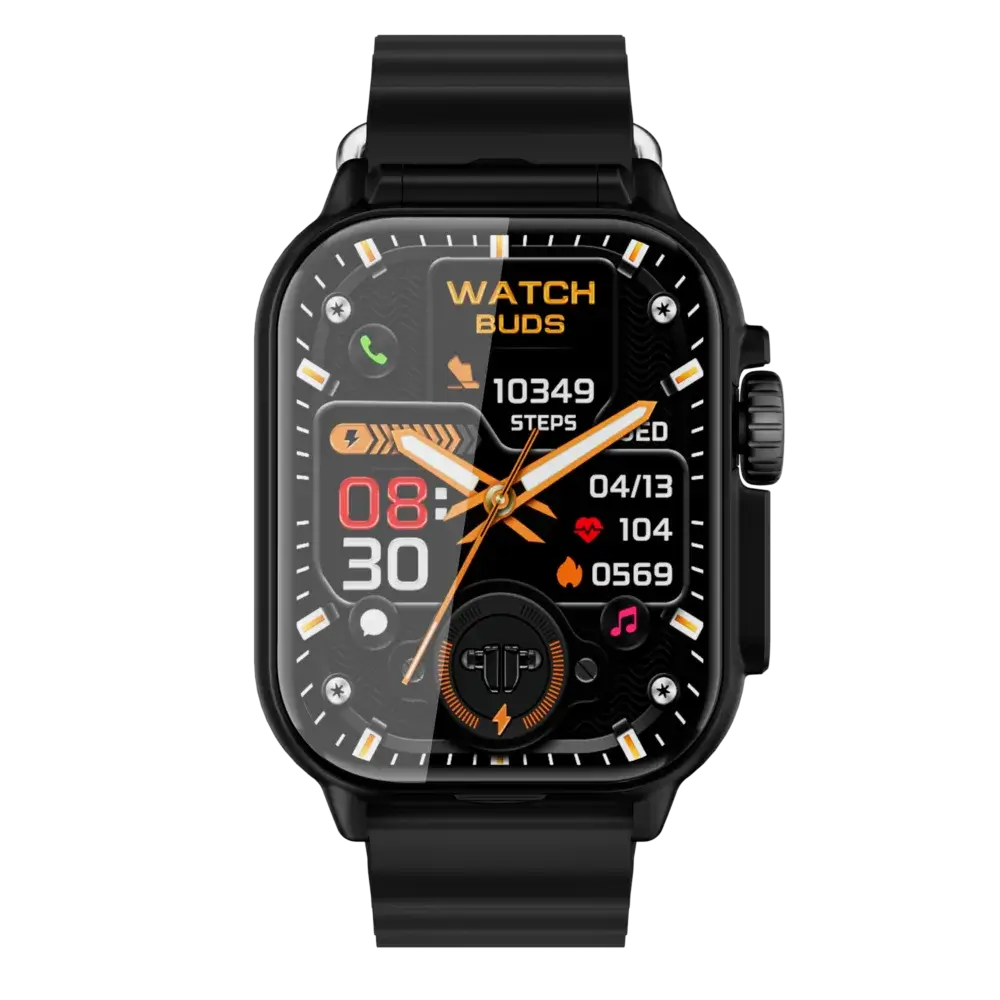 Hie-Q GT8 Buds 2-in-1 TWS Smartwatch Deluxe Set with Always-On Display