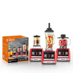 HALEY 3-in-1 Stainless Steel Blender & Juicer Set