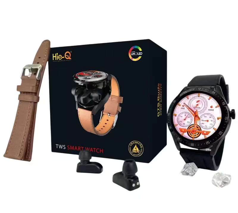 Hie-Q GTS Buds 2-in-1 TWS Smartwatch Deluxe Set