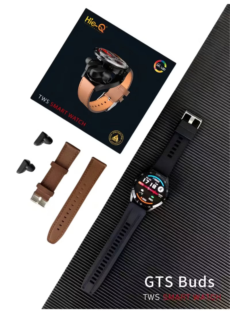 Hie-Q GTS Buds 2-in-1 TWS Smartwatch Deluxe Set