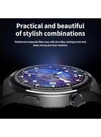 Hie-Q GT3 Pro Max Smart Watch with Curved AMOLED Display & 3 Pairs Strap