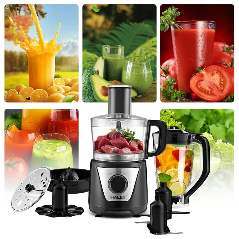 HALEY 8-in-1 Food Processor - 1500W