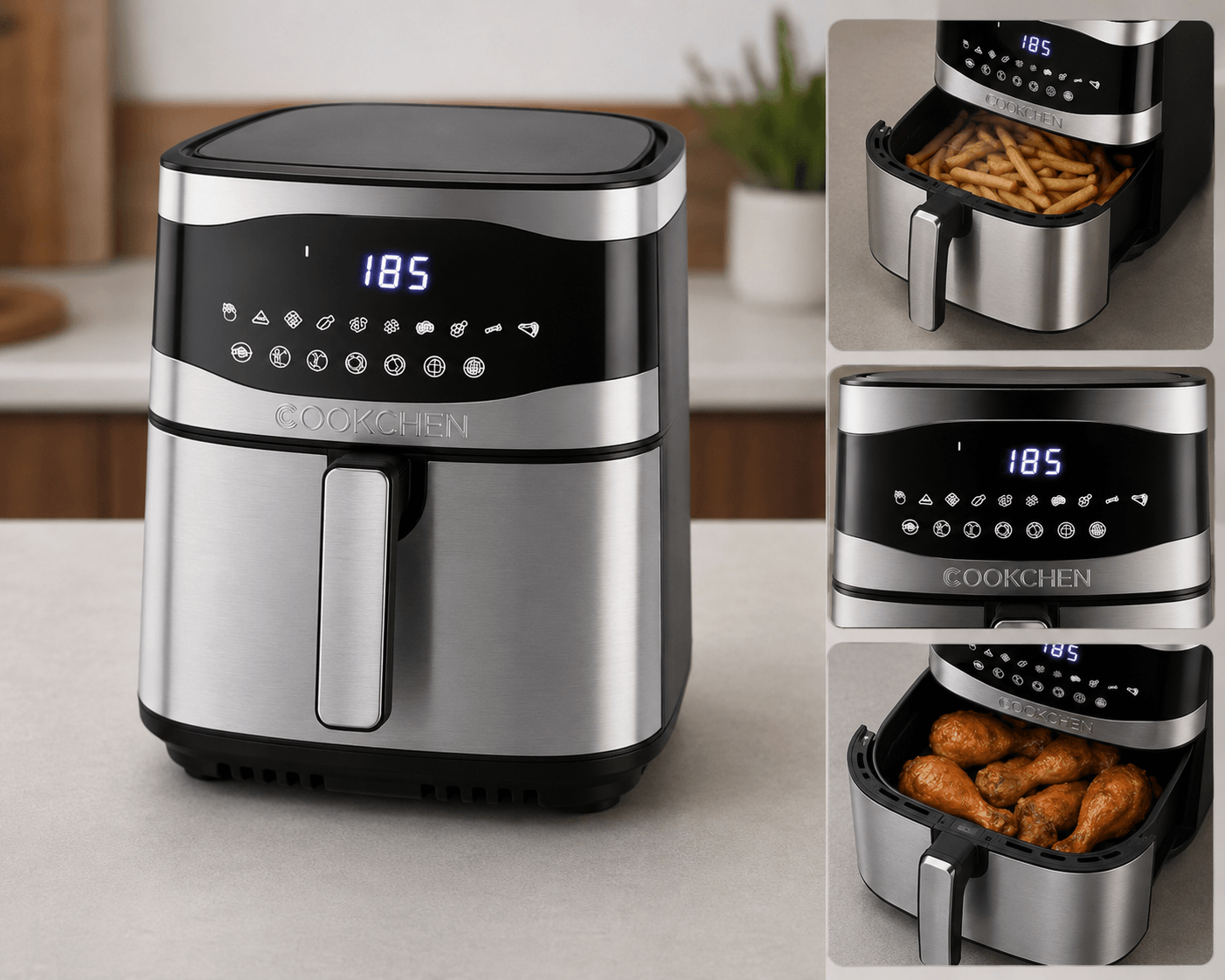 Cookchen XL-7093 14.5L Digital Air Fryer (2400W)
