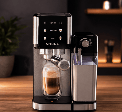 Amune KF-3000 4-in-1 Automatic Espresso & Coffee Maker (20 Bar)