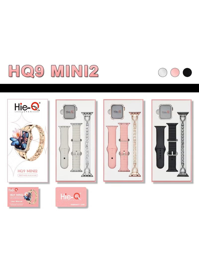 HQ 9 Mini 2 Smart Watch for Women - Elegant Bracelet Design