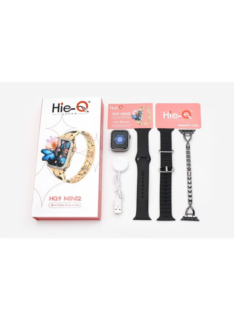 HQ 9 Mini 2 Smart Watch for Women - Elegant Bracelet Design