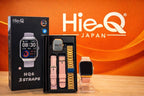Hie-Q HQ6 Smart Watch with AMOLED HD Touch Display & 3 Straps Bundle