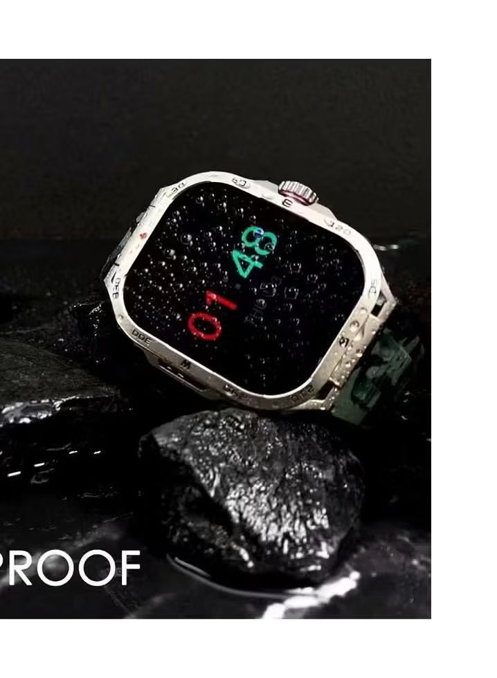 Hie-Q Z20 King Kong Glass Tactical Smartwatch Set with Dual Bands