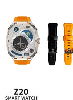 Hie-Q Z20 King Kong Glass Tactical Smartwatch Set with Dual Bands