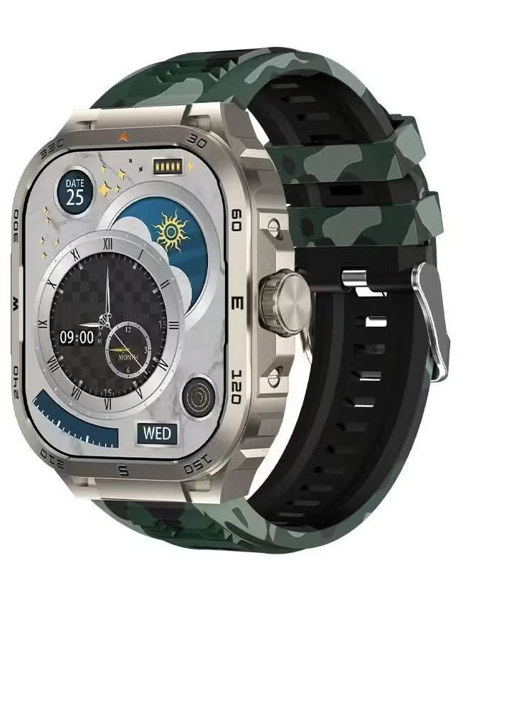 Hie-Q Z20 King Kong Glass Tactical Smartwatch Set with Dual Bands
