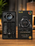 Hie-Q Ocean Pro-7 Smartwatch Deluxe Set with 3 Pairs of Straps