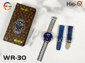 Hie-Q WR-30 Smart Watch with Super AMOLED Display & 3 Pairs Strap