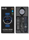 Hie-Q WR-500 Ultima Prime Smart Watch with BT Call & 3 Pairs Strap
